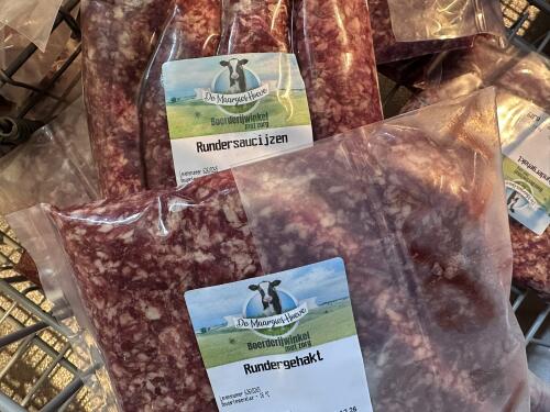 Vlees van onze boerderij
