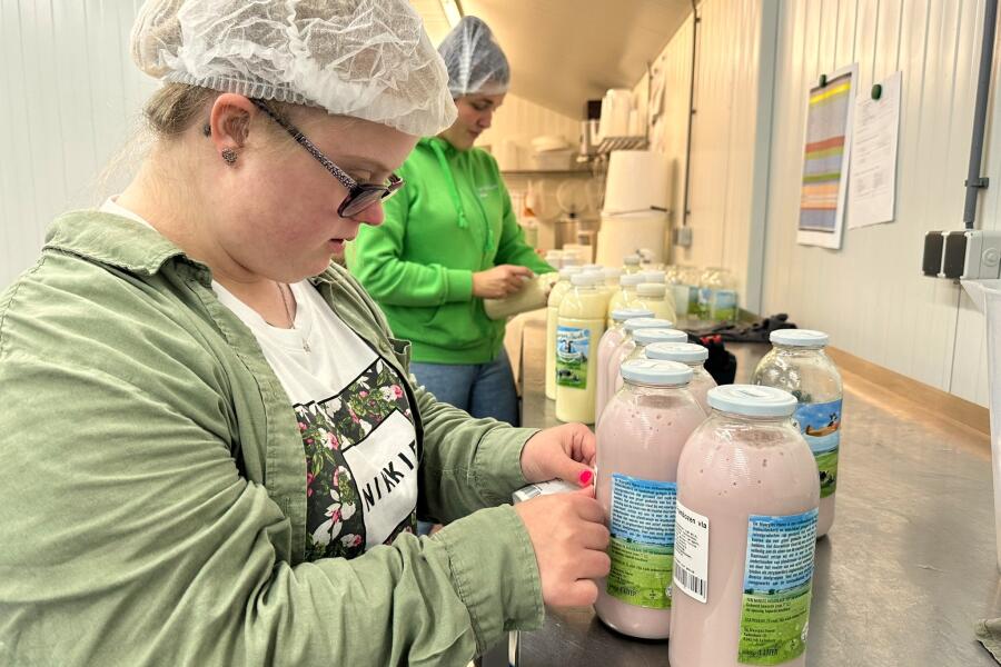 Zuivel tekstbord (2)